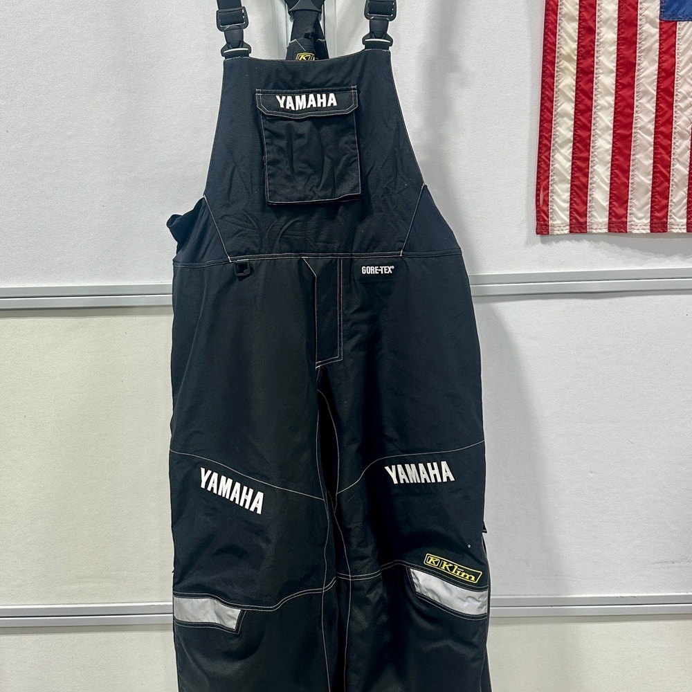 Klim Gore-Tex Yamaha snowmobile/ice fishing/Atv outdoor insulted bibs 3x